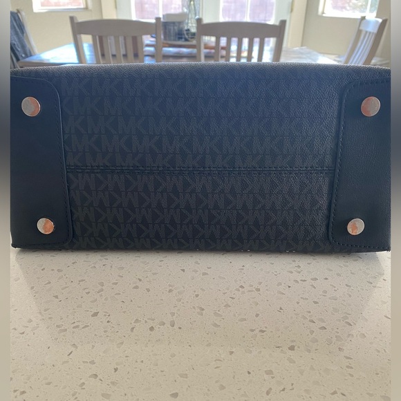 Michael Kors Black Studded Tote Bag - Picture 5 of 12